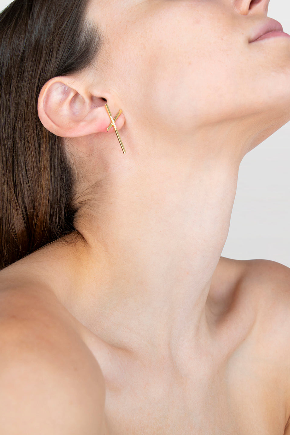 Boucle d'oreille LVK Anthology 15 Or jaune 18K